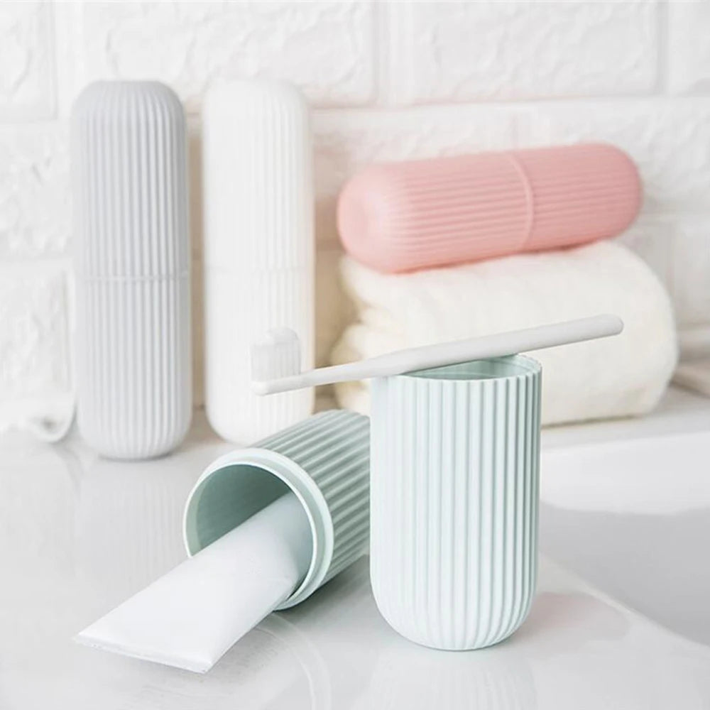Travel Toothbrush Box & Cup