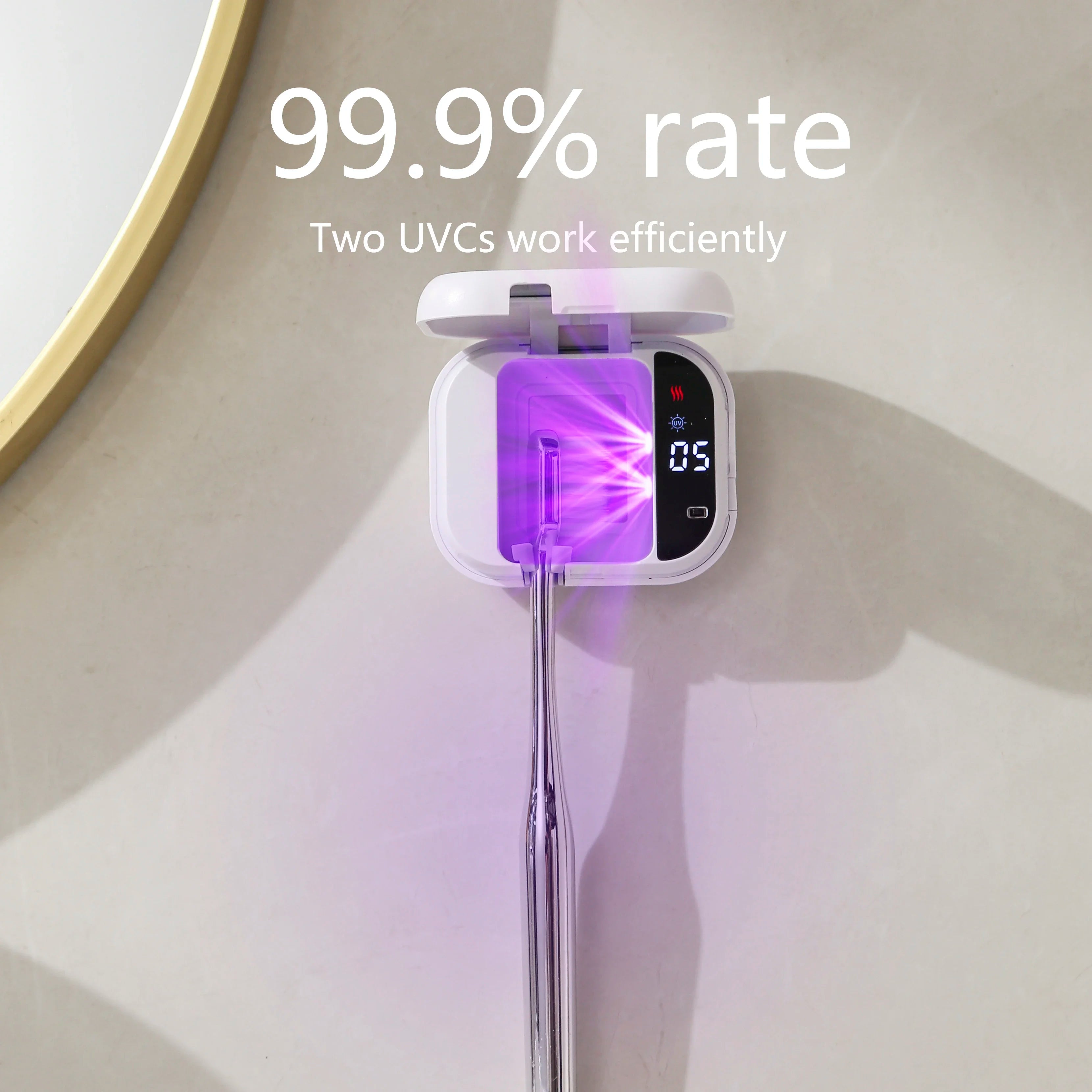 Rechargeable UV Toothbrush Sterilizer