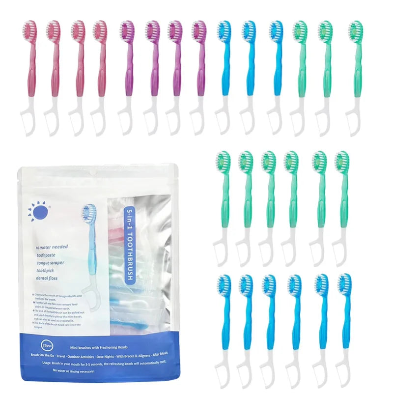 Disposable Mini Toothbrushes