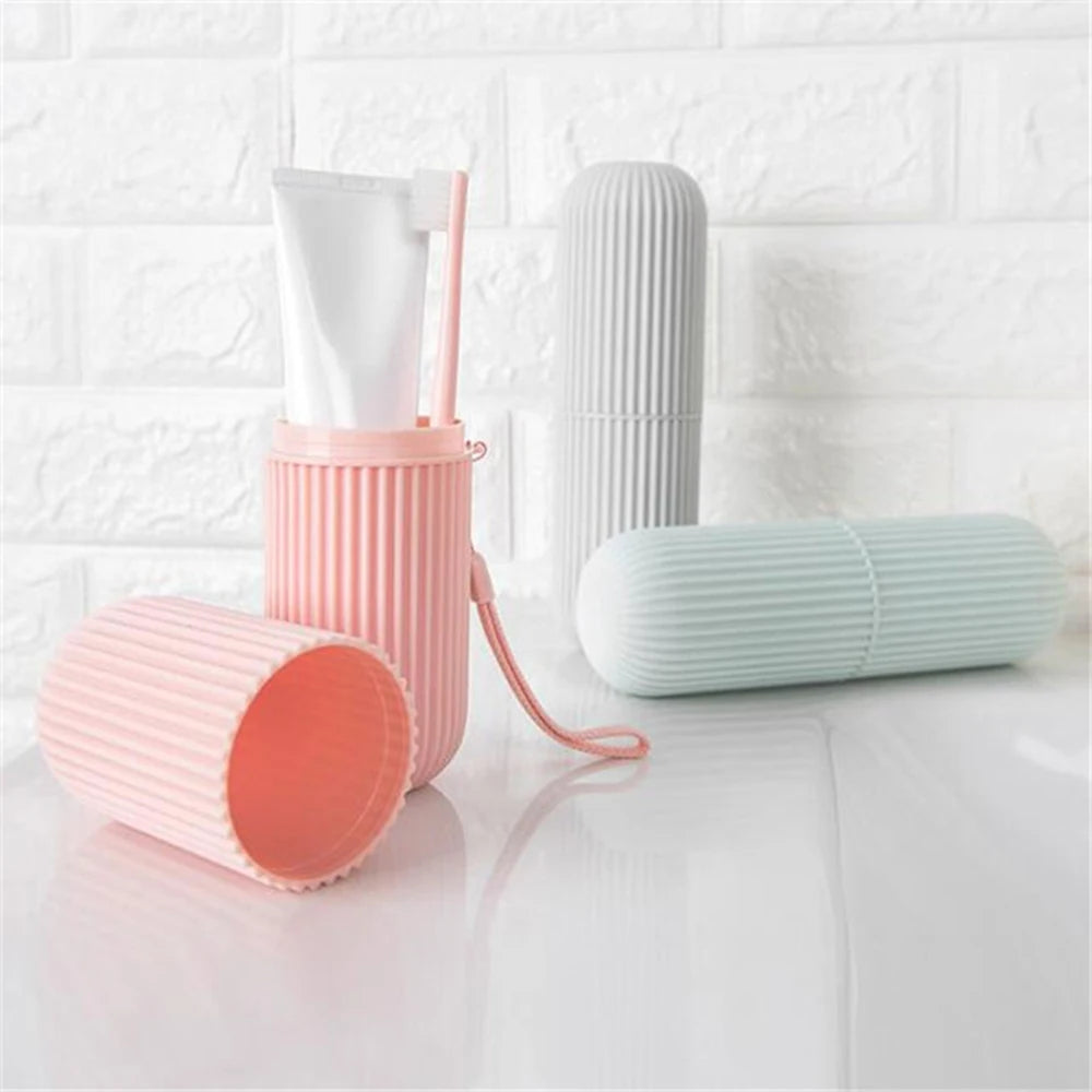 Travel Toothbrush Box & Cup