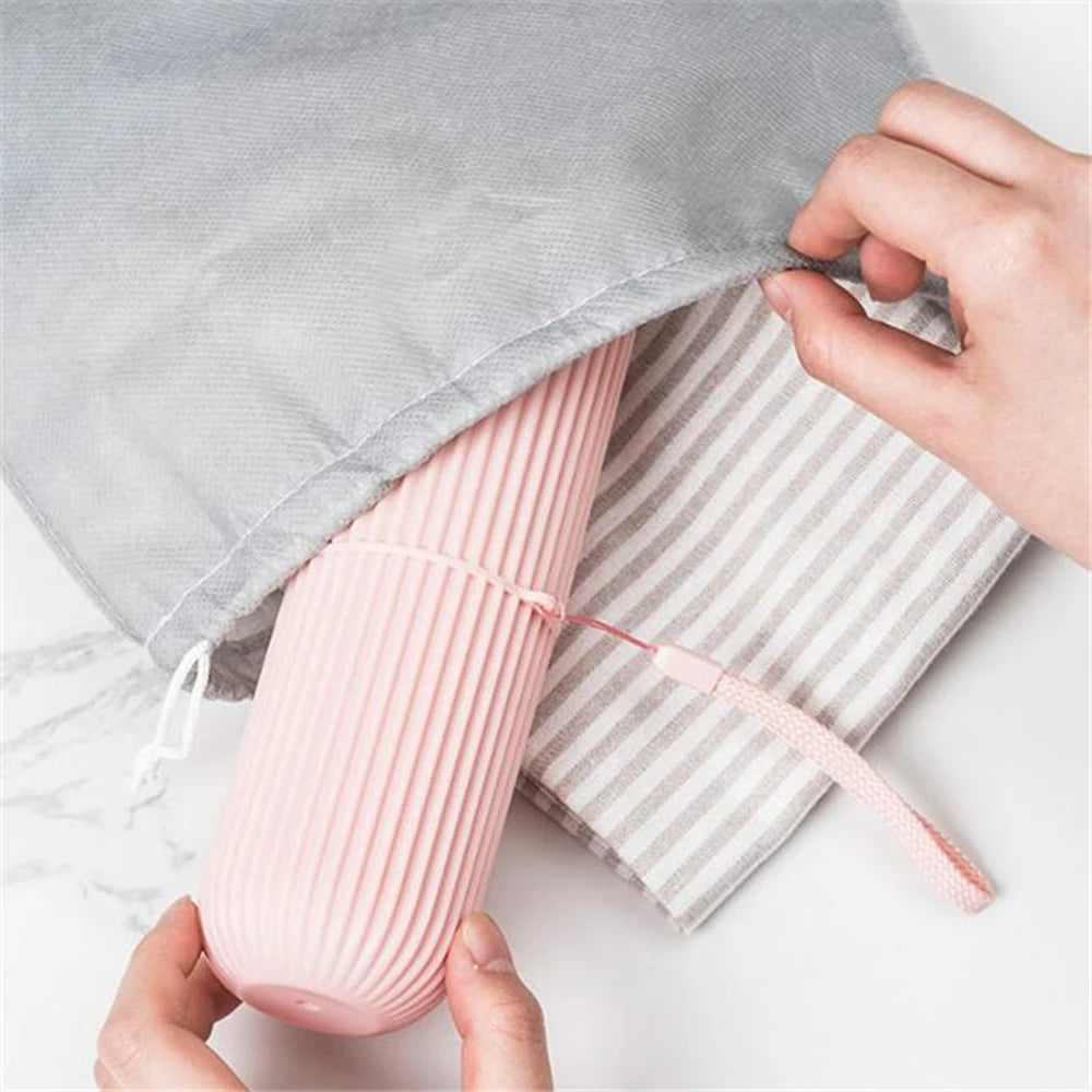 Travel Toothbrush Box & Cup