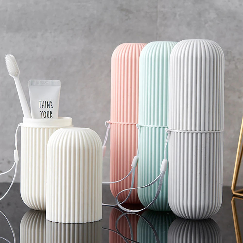 Travel Toothbrush Box & Cup