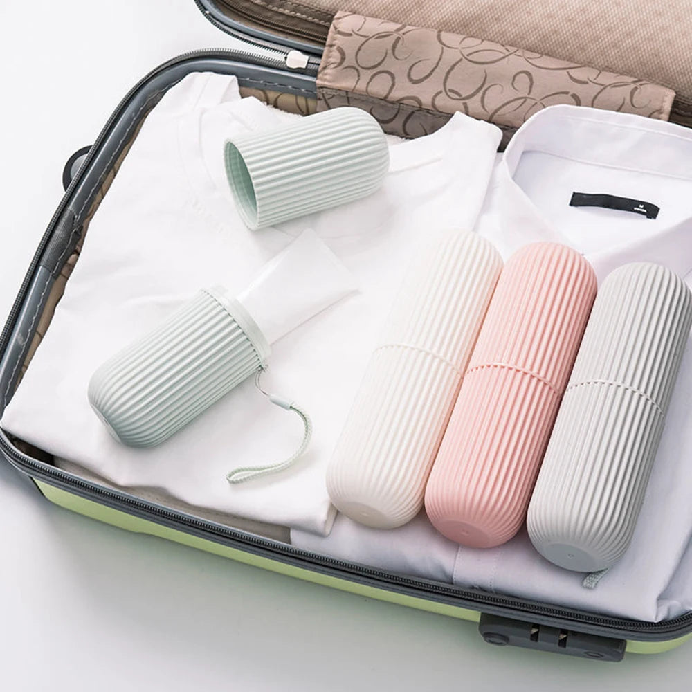 Travel Toothbrush Box & Cup